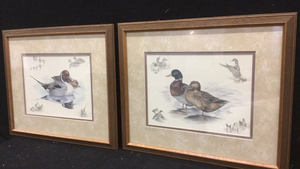 Pair of Nighh Hamming Duck Prints (1 of 7)