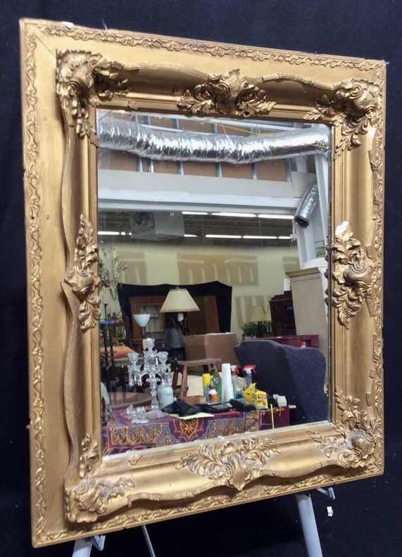 Antique Guilded Wall Mirror (1 of 5)