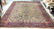 Colorful Vintage Hand Stitched Carpet