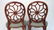 Pair Antique Style Hepplewhite Chairs - 9