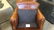 MITCHELL GOLD Caramel Color Leather Armchair - 6