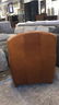 MITCHELL GOLD Caramel Color Leather Armchair - 8
