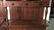 Vintage Mahogany Hutch Console - 3