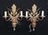 Pair Rose Copper Color Sconces
