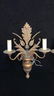 Pair Rose Copper Color Sconces - 3
