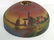 Vintage Hand Painted Glass Lamp Shade - 2