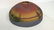 Vintage Hand Painted Glass Lamp Shade - 4