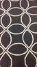3 Espresso Ivory Patterned West Elm Rugs - 5