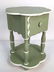 Charming Hand Painted Scalloped Edge Table