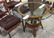 Bamboo Wicker And A Metal Table/Chair Set - 4