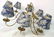 Colonial Style Brass 8 Arm Chandelier
