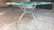 Imported Italian Table Pedestal Custom Glass Top - 3