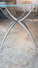 Imported Italian Table Pedestal Custom Glass Top - 6
