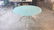 Imported Italian Table Pedestal Custom Glass Top - 9