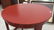Red Painted Round Side Table - 6
