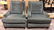 Pair LEE Custom Upholstered Arm Chairs - 2
