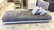 Grey Triple Ottoman Furniture
