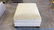 Sand Colored Diamond Pattern Ottoman - 5