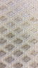 Sand Colored Diamond Pattern Ottoman - 9