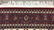 Hand Made Red Border High Contrast Rug - 4