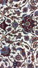 Hand Made Red Border High Contrast Rug - 9