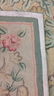 Green & Pink Hand Stitched Carpet - 5