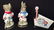 Group Lot Ceramic Corked Liquor Bottles - 4