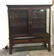 Vintage Wood & Glass Display Cabinet