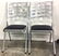 Pair Modern Fold Out Chairs