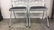 Pair Modern Fold Out Chairs - 3