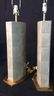 Pair CURRY Modled Column Design Table Lamps - 6