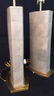 Pair CURRY Modled Column Design Table Lamps - 7