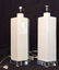 Pair Ceramic Hexagon Table Lamps