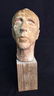 Unsigned Male Bust on Wood Block - 2
