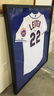 Framed Signed NY Mets LEITER Jersey - 3
