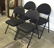 Group Lot Four COSTCO Folding Chairs