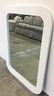 White Mid Century Formica Framed Mirror - 2
