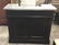 Modern Black Painted Metal Top Bar