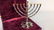 Signed Gold & Silver Finished Menorah - 3
