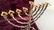 Signed Gold & Silver Finished Menorah - 5