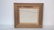 Gold Framed Floral Arrangement Painted Canvas - 7