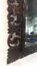 Mahogany Carved Wood Bevelled Mirror - 2