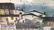 Signed Asian Lithograph Village View from Water - 8