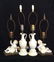 2 Pairs Victorian Style Lamps