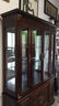 China Cabinet with Brushed Brass Hardware - 3