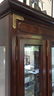 China Cabinet with Brushed Brass Hardware - 4
