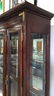 China Cabinet with Brushed Brass Hardware - 8