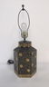 2 Gold Painted Vintage Lamps - 2