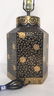 2 Gold Painted Vintage Lamps - 4