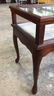 Glass Display Case End Table with Drawer - 6